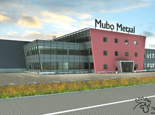 Nieuwbouw bedrijfspand Mubo Metaal Staphorst